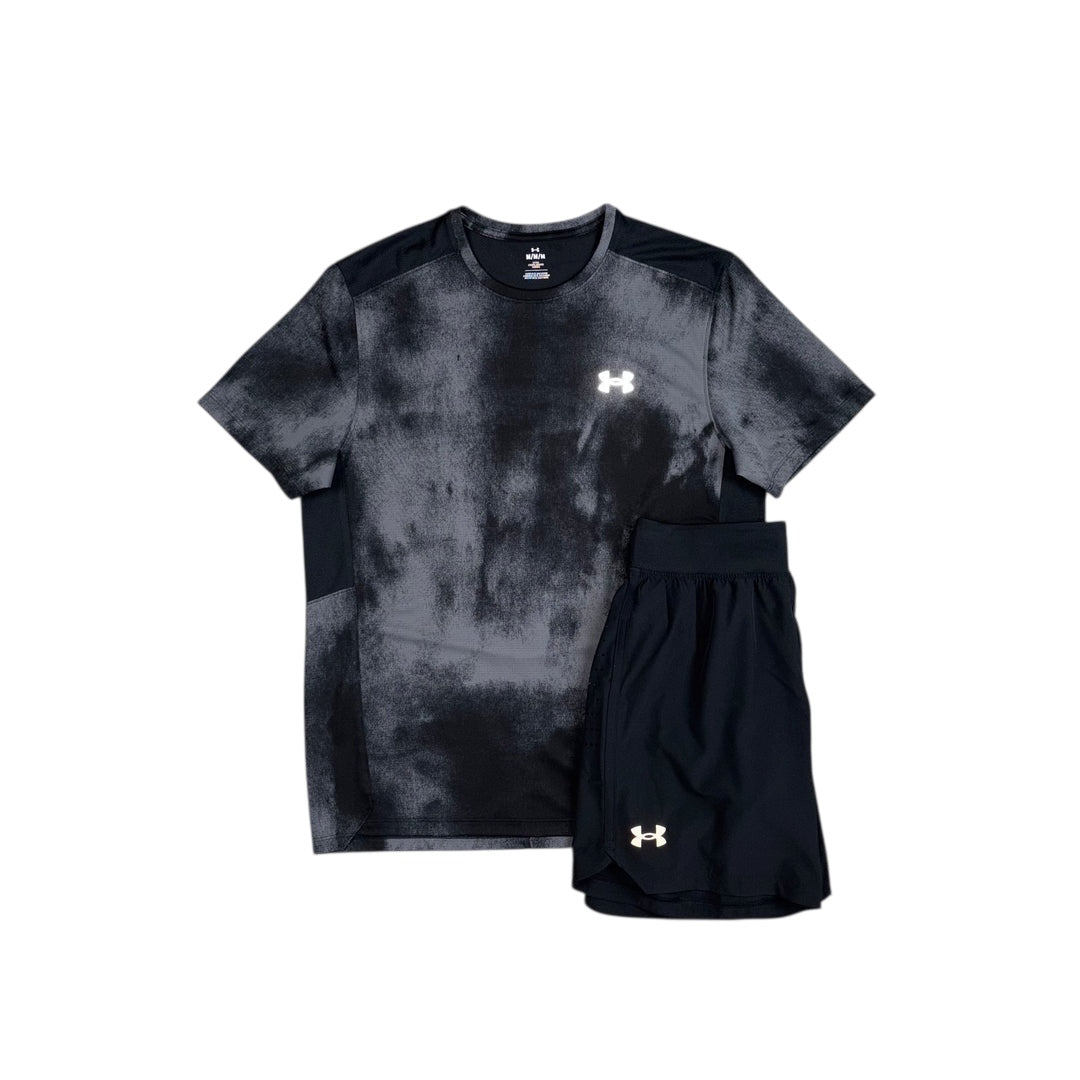 UNDER ARMOUR SPEED STRIDE T-SHIRT - BLACK SMOKE