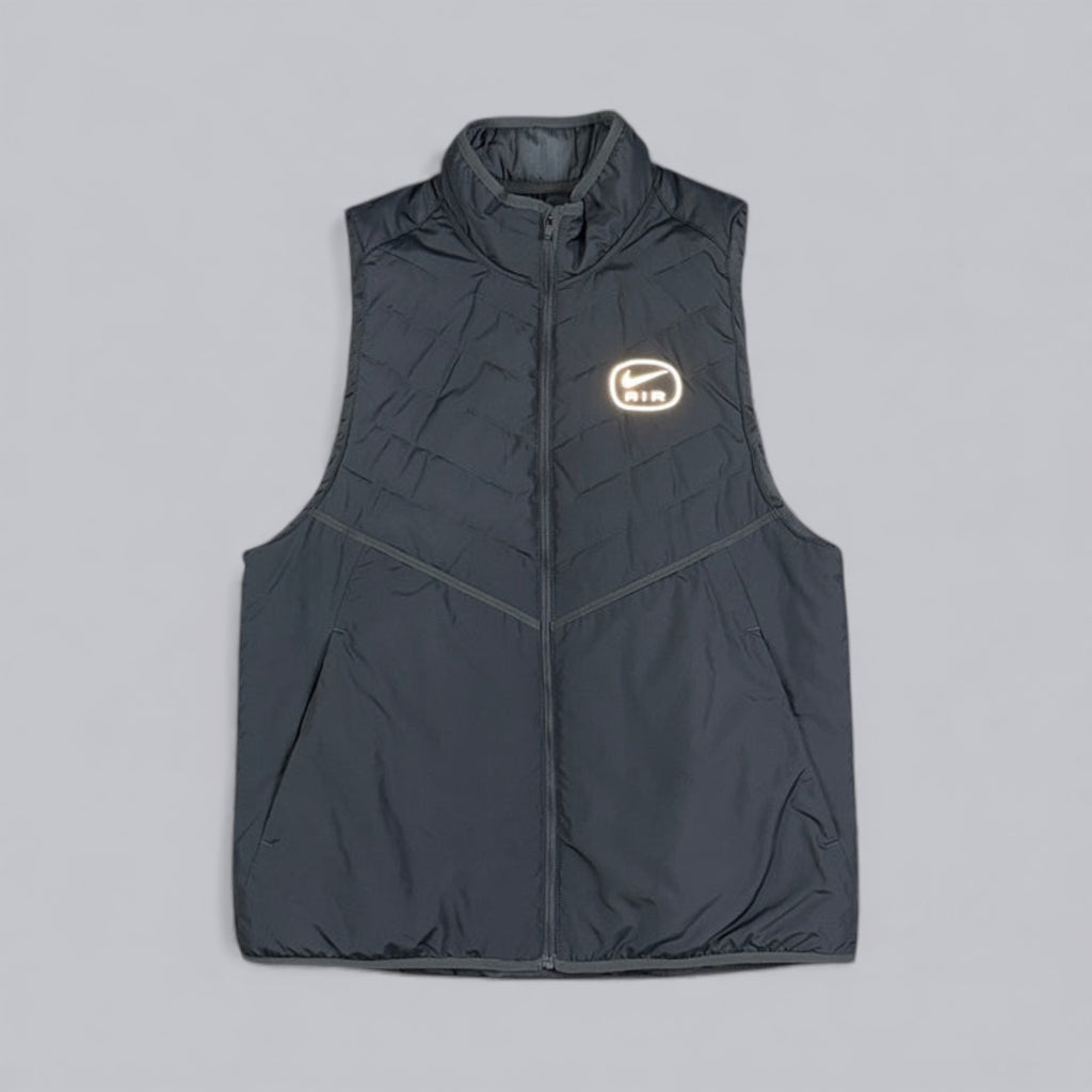 NIKE THERMA-FIT REPEL AIR GILET - GREY/TURQUOISE