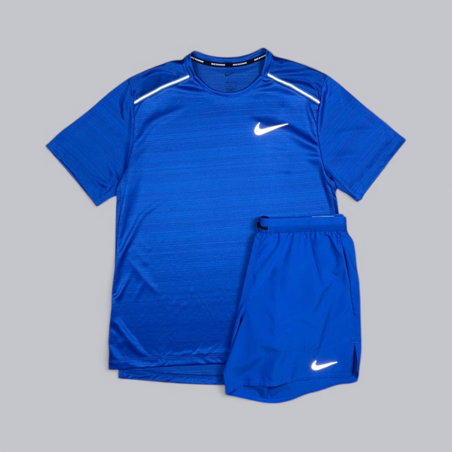 NIKE 1.0 MILER T-SHIRT - ROYAL BLUE