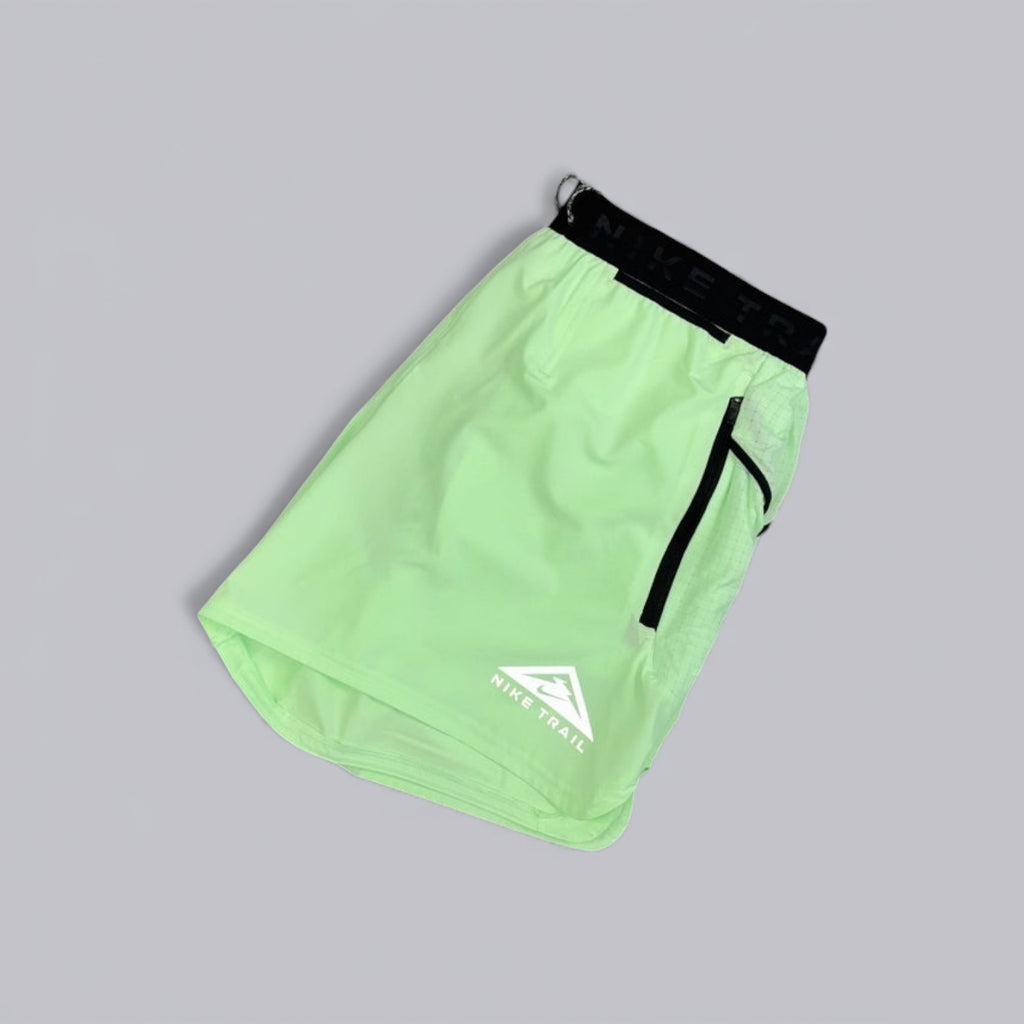NIKE TRAIL STRIDE 5” SHORTS - VAPOUR GREEN
