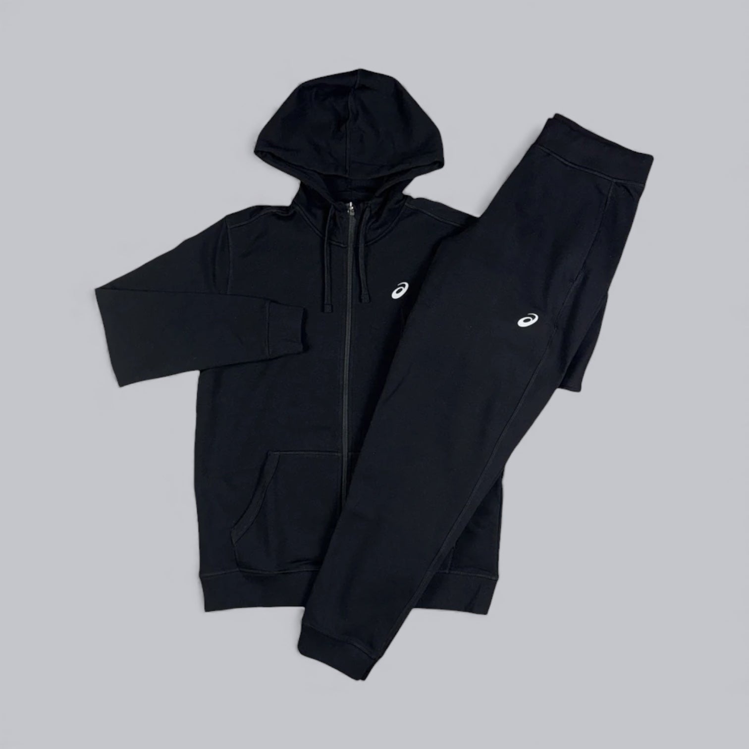 ASICS CLUB FLEECE SET - BLACK