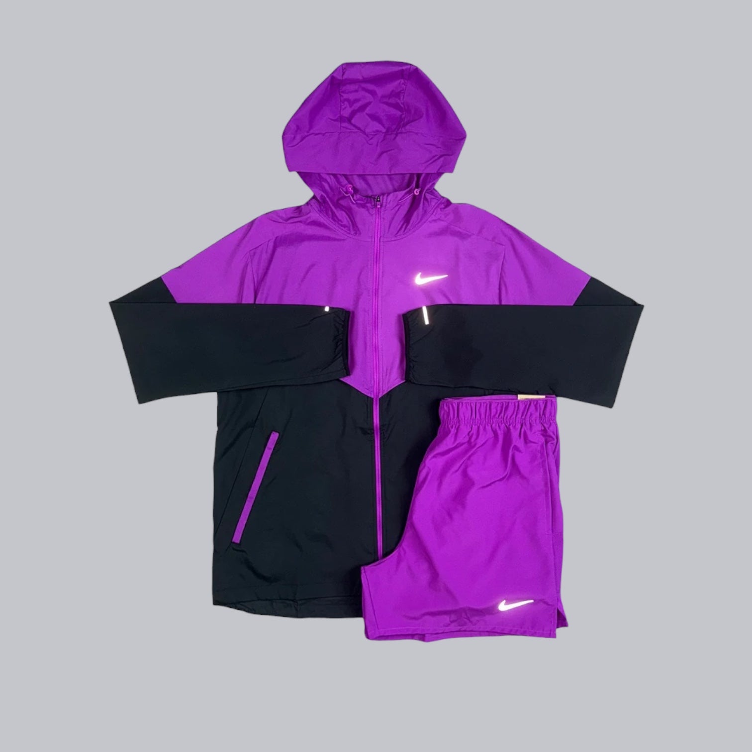 NIKE UV WINDRUNNER & CHALLENGER SET - VIVID PURPLE
