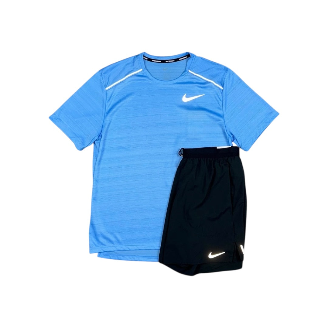 NIKE MILER T-SHIRT - UNIVERSITY BLUE ( ASIAN SIZING)