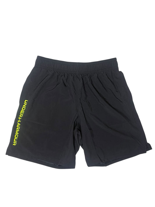 UNDER ARMOUR TECH WOVEN WORDMARK SHORTS - BLACK