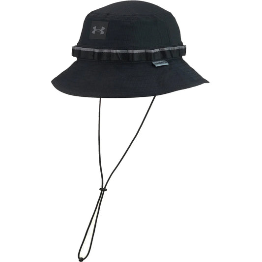 UNDER ARMOUR ISO-CHILL BUCKET HAT - BLACK