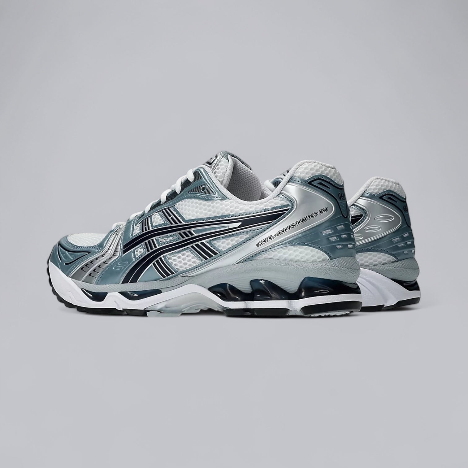 ASICS GEL-KAYANO 14 - WHITE/FJORD GREY
